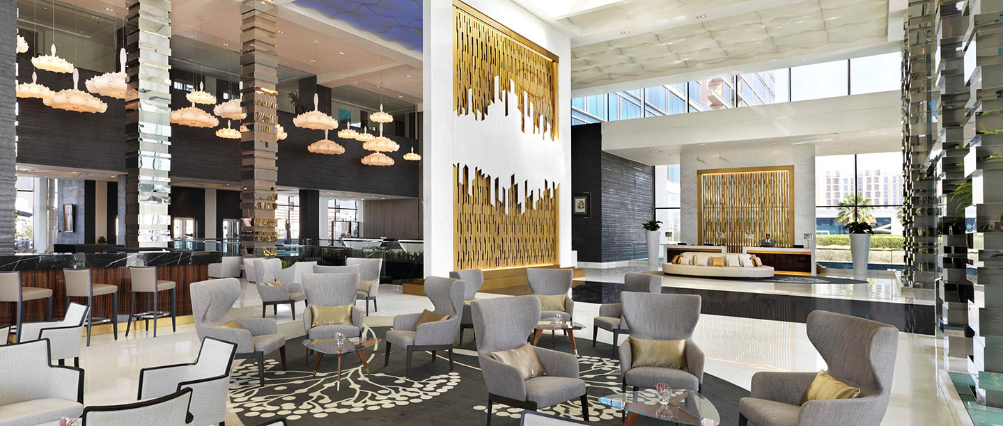 The Lobby Lounge Fairmont Bab Al Bahr Abu Dhabi Fairmont Luxury