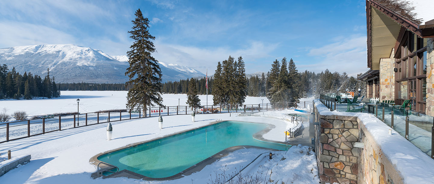 Health Club and Pool - Fairmont Jasper Park Lodge luxury Hotel