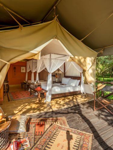 Accommodation - Fairmont Mara Safari Club luxury Hotel