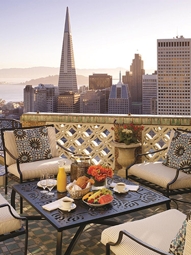 Accommodations - Fairmont San Francisco luxury Hotel