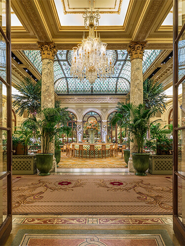 The Palm Court The Plaza A Fairmont Managed Hotel Fairmont Luxury Hotels Resorts